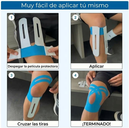 Soporte de rodilla precortado PrimeWhis