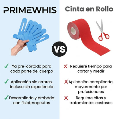 Soporte de rodilla precortado PrimeWhis